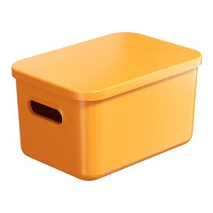 杂物收纳箱家用零食玩具塑料储物盒装书本整理筐衣柜衣服置物箱子