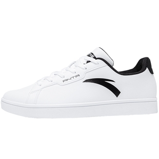 安踏男鞋板鞋秋冬新款白色休闲鞋官方旗舰正品小白鞋男款运动鞋男