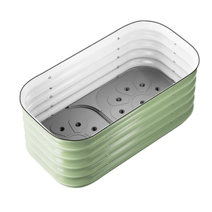 楼顶种菜专用箱室外铝合金特大号不锈钢耐用种花蔬菜种植箱种植盆