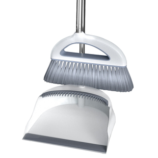 力卫扫把簸箕套装家用扫地笤帚不粘头发捎把扫帚撮箕加厚畚斗苕帚