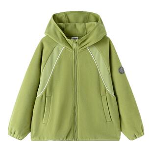 巴拉巴拉男童外套儿童连帽薄款上衣小童宝宝衣服2026春装新款童装