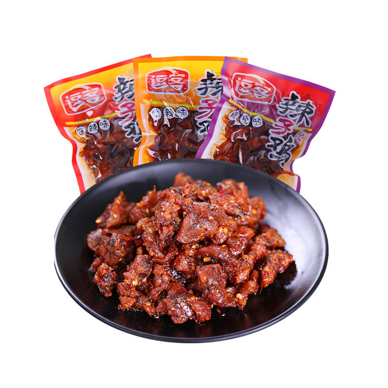 重庆麻辣小吃辣子鸡丁即食