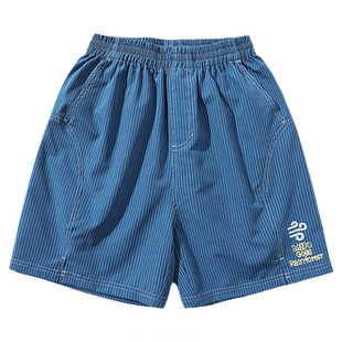 【夏look2】mipo夏季儿童短裤户外速干t恤运动轻薄百搭男女童套装