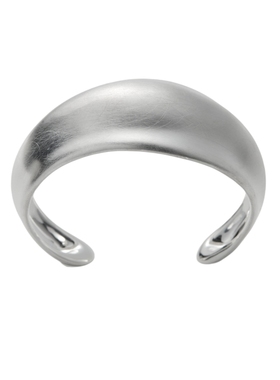 ewest 果壳素银手镯女小众原创设计感新款镯子拉砂百搭气质手饰