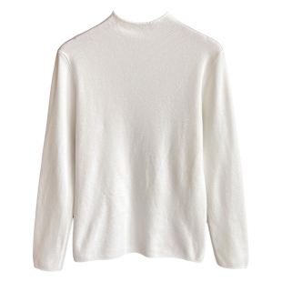 绿色半高领打底衫女内搭针织毛衣秋冬2025新款春秋修身高级感上衣