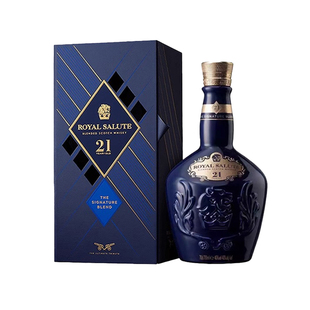 【自营】皇家礼炮21年苏格兰威士忌调和型进口洋酒700ml/瓶 正品