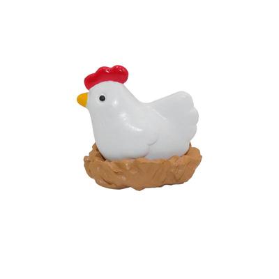 卡通小鸡窝摆件创意内饰