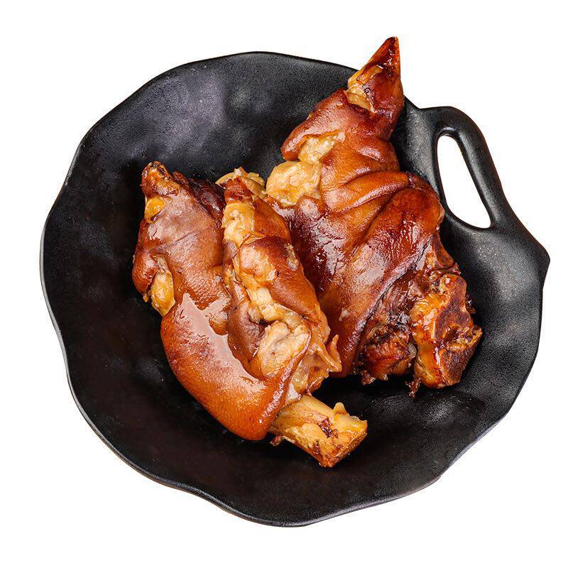 朝阳特产小吃柏慧燕都红烧卤味猪蹄熟食下酒菜猪爪五香猪手即食