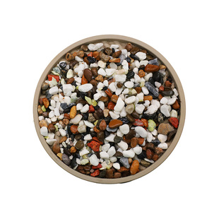 5斤天然鹅卵石原生溪流石鱼缸铺底砂装饰过滤造景小石子豆石养鱼