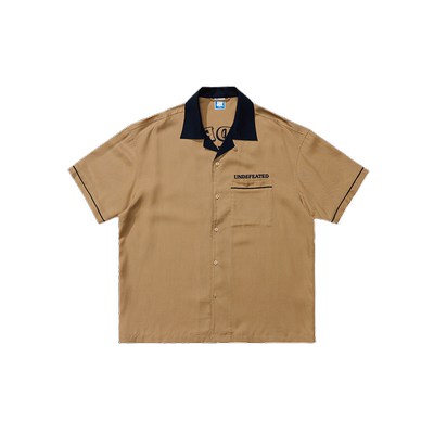 UNDEFEATED春季古巴领短袖衬衫