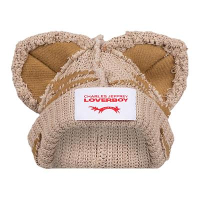LOVERBOY手工耳朵造型毛线帽