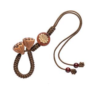 新款原创手工编织文玩挂绳紫砂壶盖壶系茶杯绑壶绳茶具配件茶壶绳