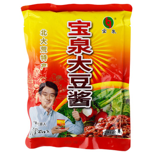 北大荒特产宝泉大豆酱500g 宝泉岭豆瓣酱 北大荒 东北大酱