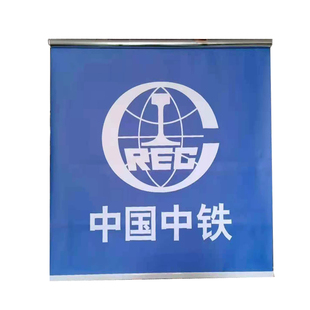 卷帘定制广告logo公司办公室工程遮光防水板房免打孔手拉式卷窗帘