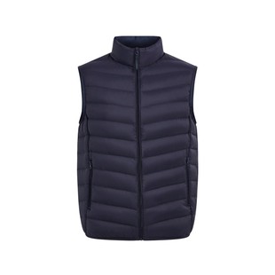 波司登新品羽绒服男士短立领春秋羽绒马甲轻薄经典舒适百搭