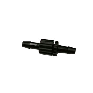 桑连黑色鲁尔接头器械用内外螺纹科研实验塑料软管宝塔直通公母头