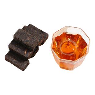 赤壁青砖茶6gx5颗小青砖两袋装 黑茶品鉴装羊楼洞赵李桥砖茶