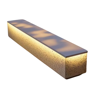 泰科石UHPC透光户外休闲椅定制