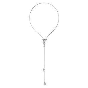 BOONEE奶油卷可抽拉长款项链女小众设计高级感毛衣链装饰项链配饰