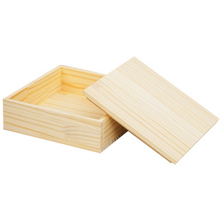 定制木盒收纳整理带盖木箱长方形方盒木制木箱储物箱实木小木箱子