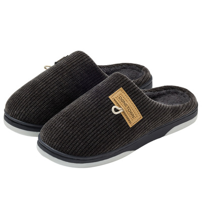 【大码男款棉拖鞋加宽加肥鞋子】