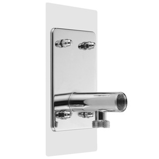 淋浴大花洒暗装明装顶喷头横杆酒店澡堂固定座莲蓬头出水管支架