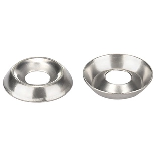 304不锈钢鱼眼垫片M3M4M5M6沉头螺丝钉专用介子锥形碗型凹凸垫圈