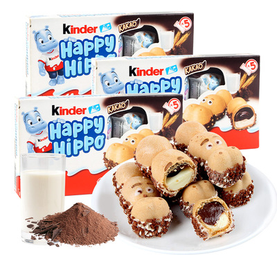 kinder健达开心河马牛奶巧克力