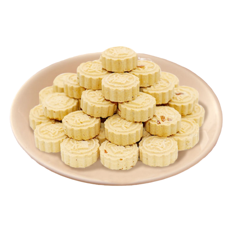 原粒杏仁饼精致广东特产美味健康