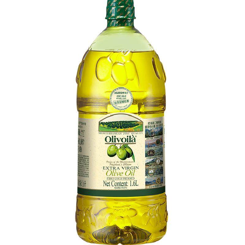欧丽薇兰特级初榨橄榄油多酚1.6L