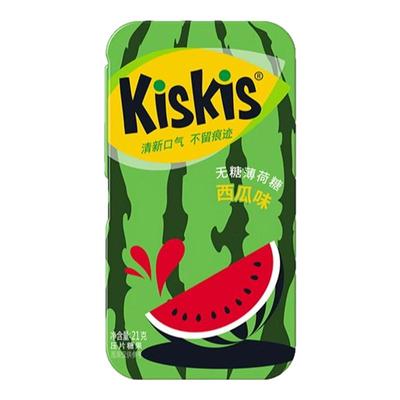 酷滋KisKis无糖薄荷糖21g