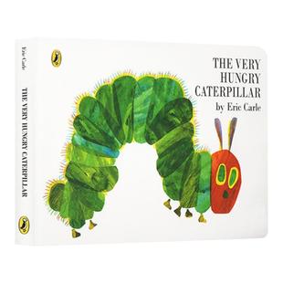 The Very Hungry Caterpillar 好饿的毛毛虫英文原版绘本 廖彩杏吴敏兰书单儿童英语启蒙洞洞书 饥饿的毛毛虫 Eric Carle