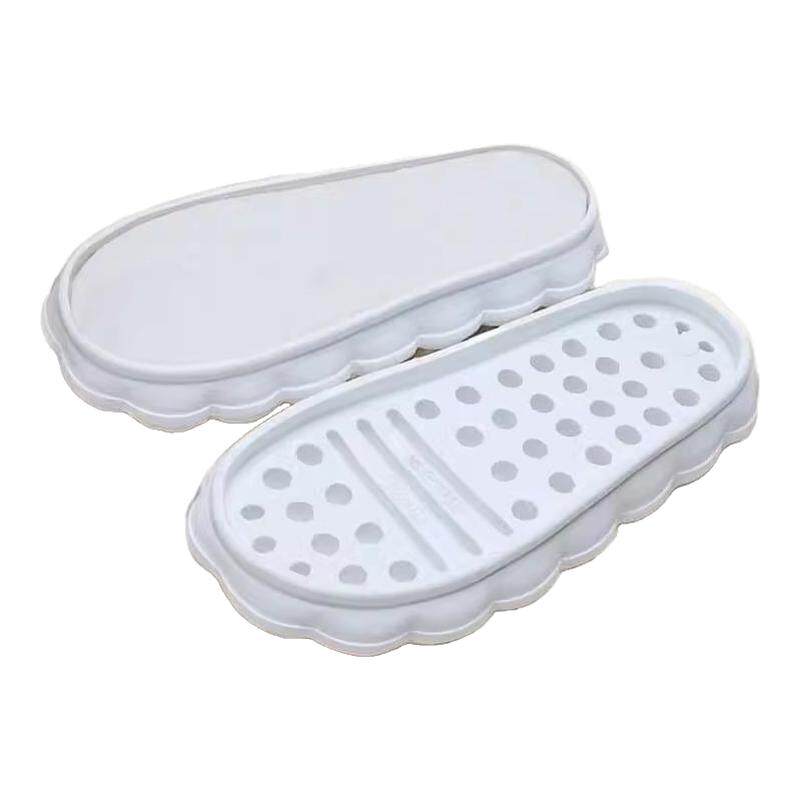 云朵EVA棉鞋底女冬季毛线编织DIY手工勾棉拖轻软保暖防滑耐磨男