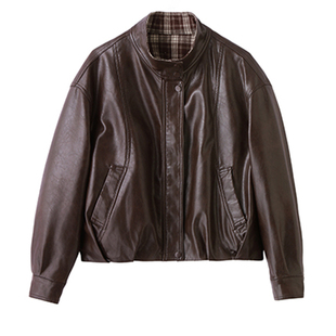 皮衣外套女款2026新款爆款洋气皮尤皮u皮褂子春装新款高档巨好看