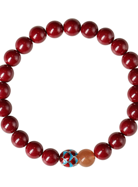 原矿朱砂手串高档礼物假一赔十