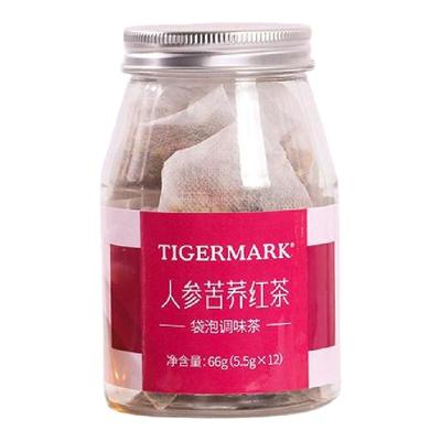 香港虎标人参苦荞红茶袋泡茶石斛