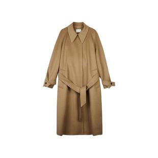 LESS冬季绵羊毛大衣女双面毛呢外套含羊绒2N0812720