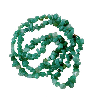 天然矿物水晶带孔粉紫白黄草莓晶碎石半成品DIY手链串珠配件现货