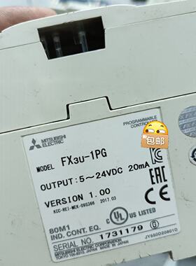 议价Mitsubishi Plc Positiong Expansion Module Fx3u1Pg Excell