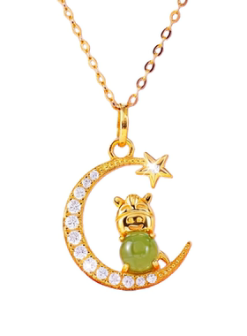 【官方正品】和田玉十二生肖项链