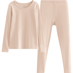 芬腾女士保暖内衣秋衣秋裤套装新款秋冬季男士修身大码内穿打底衫