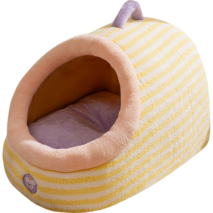 猫窝冬加厚冬季保暖封闭式四季通用安全感寒冷猫咪睡窝宠物窝狗窝