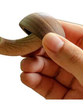 实木冰箱贴可爱小蘑菇创意磁力贴