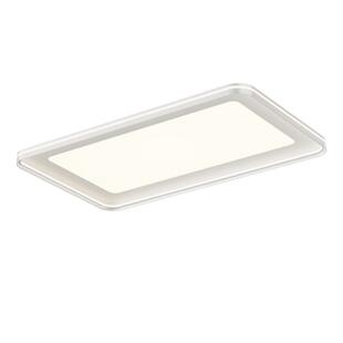 VVS客厅吸顶灯长方形2025新款奶油风现代简约LED节能中山灯具大全