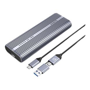 奥睿科雷电4硬盘盒NVMe固态硬盘外接盒ssd读取器高速usb4硬盘盒子