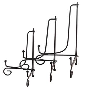 装饰圆盘瓷盘子支架摆盘相框时钟架托赏盘盘托底座支架铁艺展示架