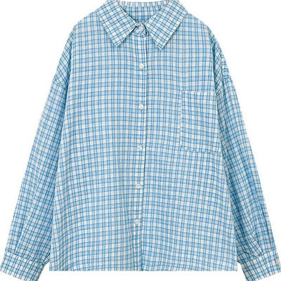 女童中大童夏季衬衫外套薄