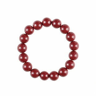 湘西三号井朱砂手串原矿单圈精工紫金砂手链礼物男女首饰品简约