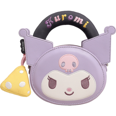 [生日礼物]TOUTOUkuromi三丽鸥库洛米紫色包包酷洛米女童女孩儿童