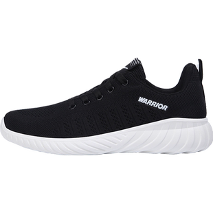 回力官方旗舰店男鞋跑步鞋秋季鞋子男网面透气薄款黑色运动鞋男款